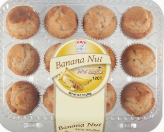 Mini Banana Nut Muffins