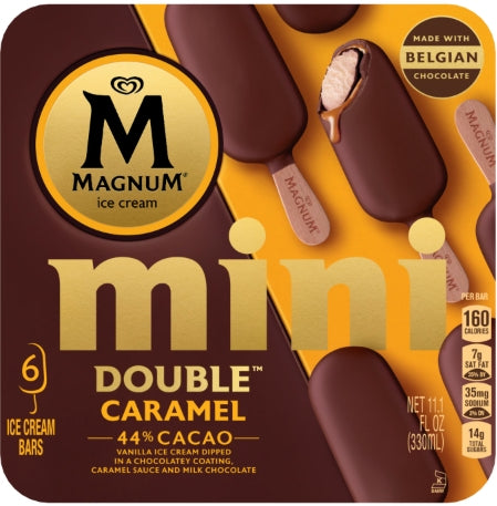 Mini Double Caramel Ice Cream Bars
