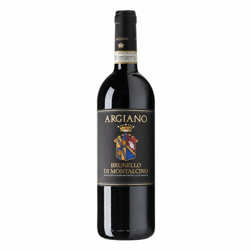 Argiano Brunello Di Montalcino bottle on a white background